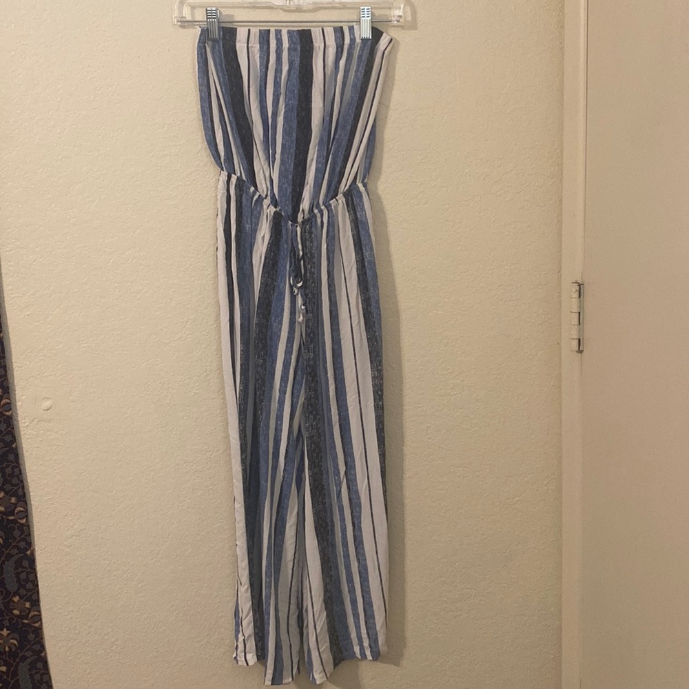 Strapless pantsuit